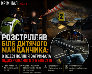 Розстріляв біля дитячого майданчика: в Одесі поліція затримала підозрюваного у вбивстві