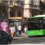 В Киеве троллейбус врезался в остановку
