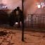 В Киеве загорелся припаркованный автомобиль. Появилось видео