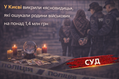 У Києві викрили «ясновидиць», які ошукали родини військових на понад 1,4 млн грн У Києві викрили «ясновидиць», які ошукали родини військових на понад 1,4 млн грн