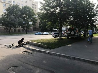 Разыскиваются свидетели ДТП в Харькове при котором погиб велосипедист