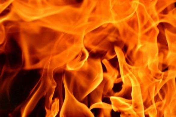 При пожаре в Одессе пострадал мужчина
