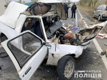 В ДТП в Донецкой области погибли два человека