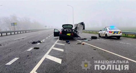В ДТП в Киевской области пострадали два человека