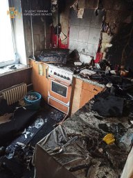 При пожаре в Первомайском погиб мужчина