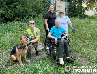 Поліцейський пес допоміг розшукати зниклого пацієнта лікарні