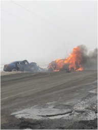 Трагическое ДТП на трассе Донецк-Запорожье. Пять человек погибли