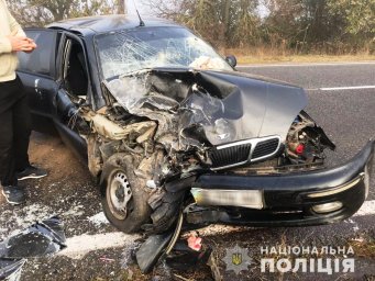 В Николаевской области в ДТП пострадали четыре человека