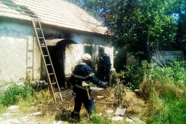 В Днепропетровской области при пожаре погиб мужчина
