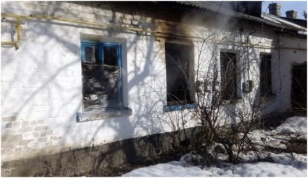 В Харьковской области в сгоревшем доме найдено тело мужчины