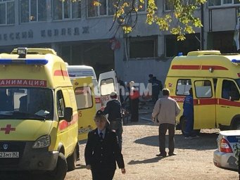 В Керчи в здании техникума произошел взрыв газа. Имеются множественные жертвы