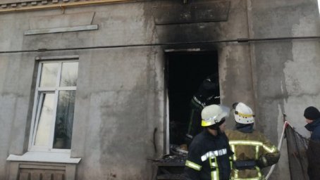 В криворожском мужском монастыре случился пожар
