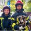 В Одесі рятувальники зняли кота з з висоти третього поверху