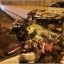 Сегодня в ночное время в Мариуполе автомобиль «Таврия» врезался в бетонное ограждение и вспыхнул. В 