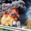 У Київській області спалахнув бензовоз. З’явилось відео