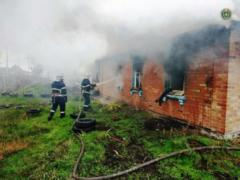 В Черкасской области при пожаре погибли три человека