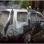 Появилось видео поджога 6 автомобилей на парковке в Киеве