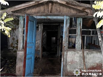В місті Березань  на згарищі виявили тіла двох людей