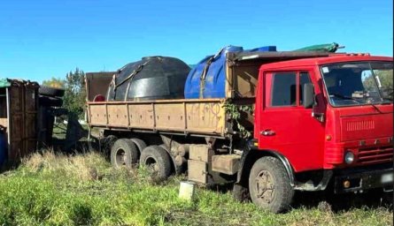 В Полтавской области за рулем скончался водитель грузовика
