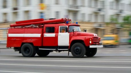 В Киеве обширный пожар на улице Туполева