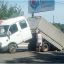 В Харцызске на ходу «разобрался» грузовик