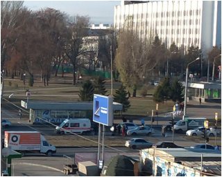 В Харькове автомобиль такси сбил пешехода