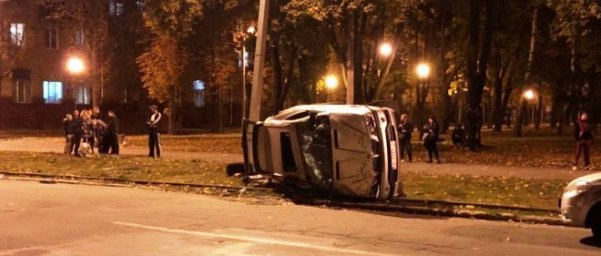 В ДТП в Харькове пострадал мужчина