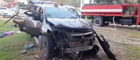 На Львовщине в результате взрыва автомобиля погиб мужчина