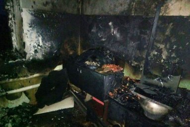 При пожаре в Харьковской области погибла женщина
