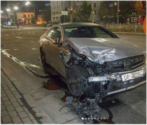 В ДТП в центре Киева пострадал греческий дипломат