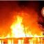 В Киеве горят бараки строителей