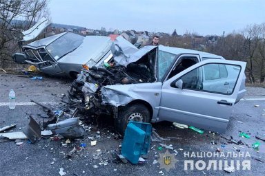 В ДТП в Тернопольской области пострадали пять человек
