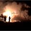 Ночью в Киеве на берегу озера Небреж сгорело кафе. Появилось видео