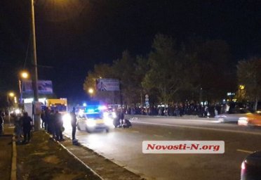 В Николаеве водитель сбил двоих пешеходов