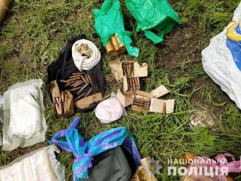В Николаевской области обнаружили схрон боеприпасов