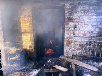 При пожаре в Винницкой области пострадали двое детей