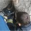 В Харькове спасатели освободили девочку, застрявшую между деревьями. Появилось видео