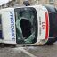 В Киеве карета «Скорой помощи» попала в аварию