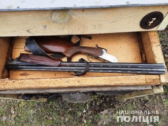 В Винницкой области мужчина устроил стрельбу. Появилось видео