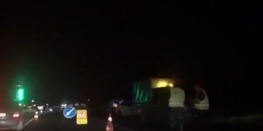 Появилось видео серьезного ДТП на трассе Киев-Чоп