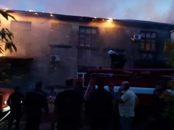В Суворово Одесской области сгорела пекарня