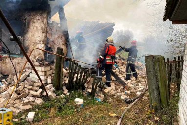 В Черниговской области в результате взрыва пострадал мужчина