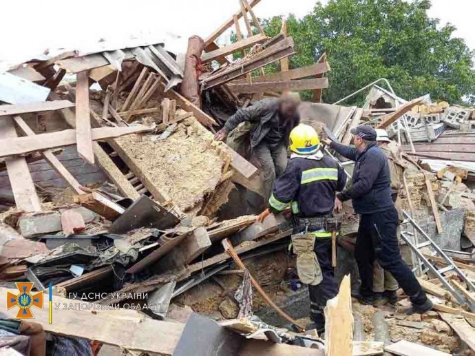 В Приморске мужчина взорвал дом, пытаясь покончить с собой