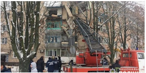 Трагедия в Фастове – взорвался жилой дом. Разрушены 3 этажа
