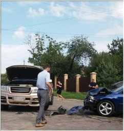В Новоселках под Киевом по вине пьяного водителя произошло ДТП