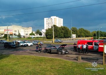 В Черкассах взорвали авто известного бизнесмена: владелец погиб