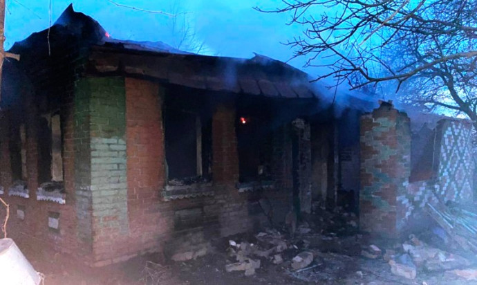 При пожаре в Полтавской области погибли две женщины