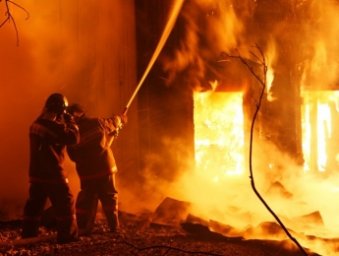 В пожаре на Запорожье погиб мужчина