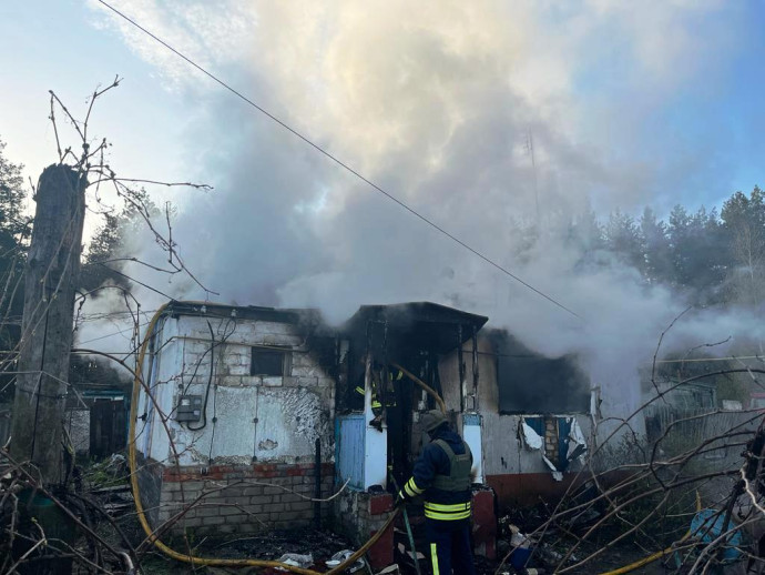 В Харківській області через пожежу загинуло двоє людей