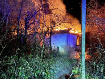 При пожаре во Львовской области пострадал мужчина